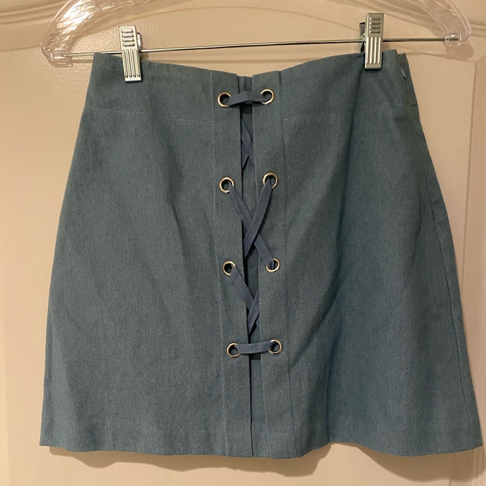 Denim skirt
